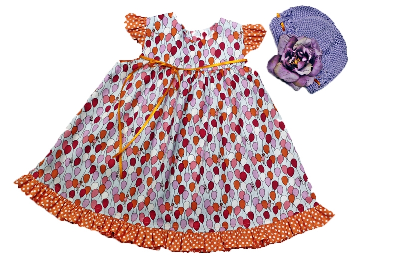 Summertime Collection - Balloon and Bunnies Dress