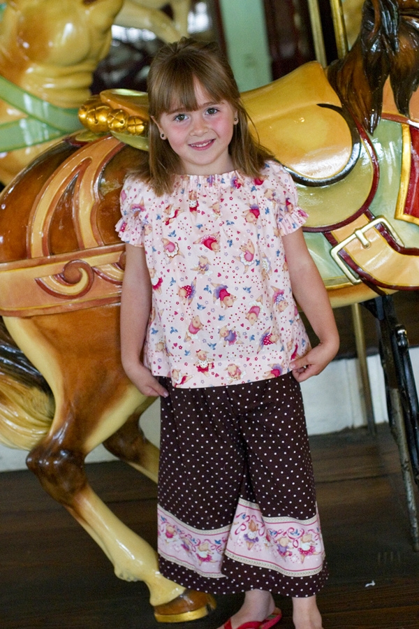 Piggy Pirouette - LAST ONE!-wheelchair, adaptive, girl, pants, adapted, handicap, handicapped, clothing, adaptive wear, adaptive clothing, sweet lemonade