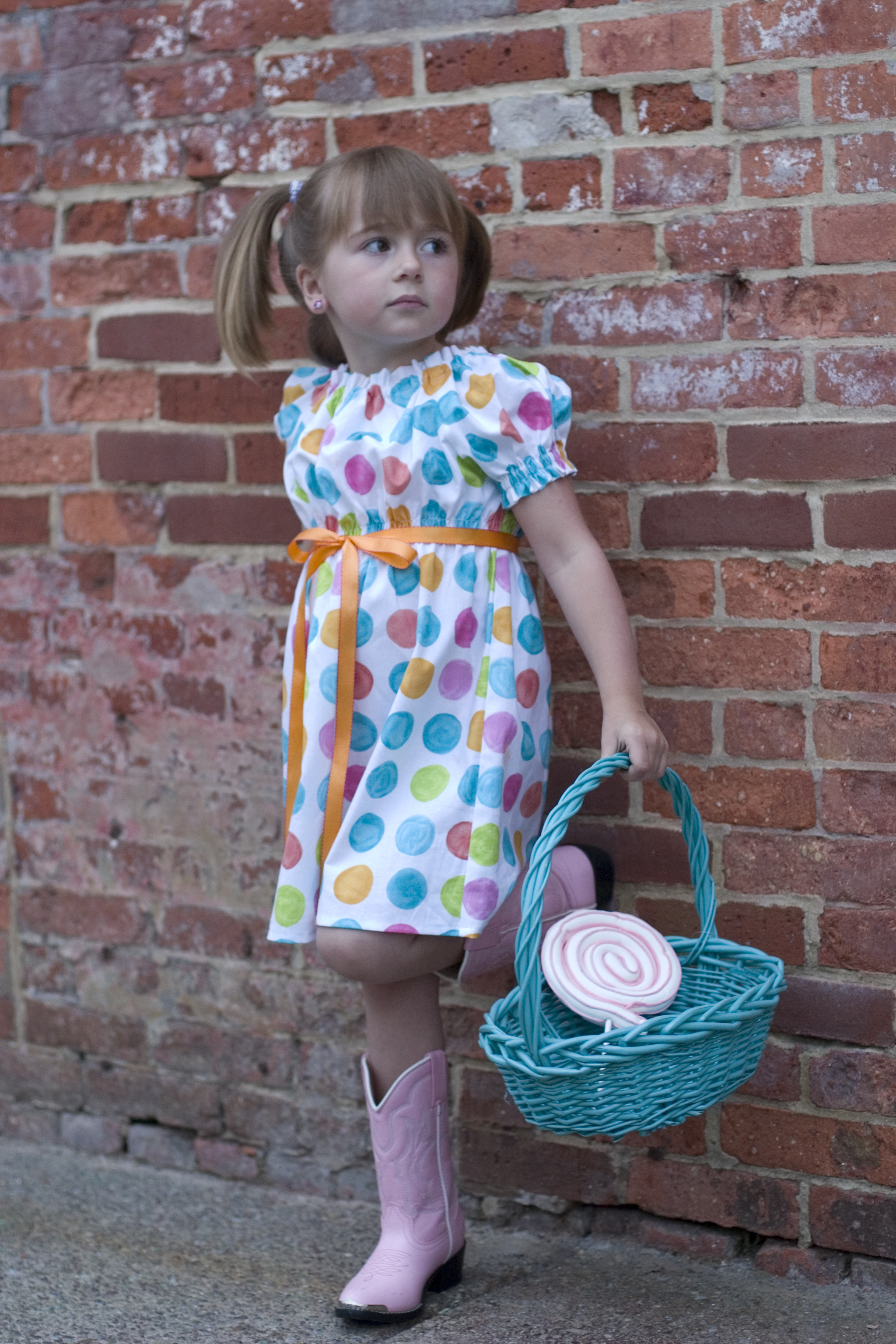 Polka dot dress